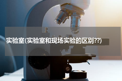 实验室(实验室和现场实验的区别??)