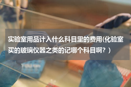实验室用品计入什么科目里的费用(化验室买的玻璃仪器之类的记哪个科目啊？)