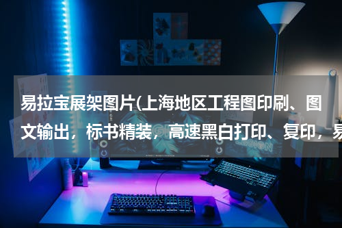 易拉宝展架图片(上海地区工程图印刷、图文输出，标书精装，高速黑白打印、复印，易拉宝、展架)