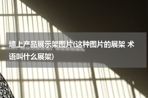 墙上产品展示架图片(这种图片的展架 术语叫什么展架)