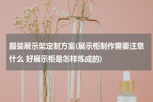 服装展示架定制方案(展示柜制作需要注意什么 好展示柜是怎样炼成的)